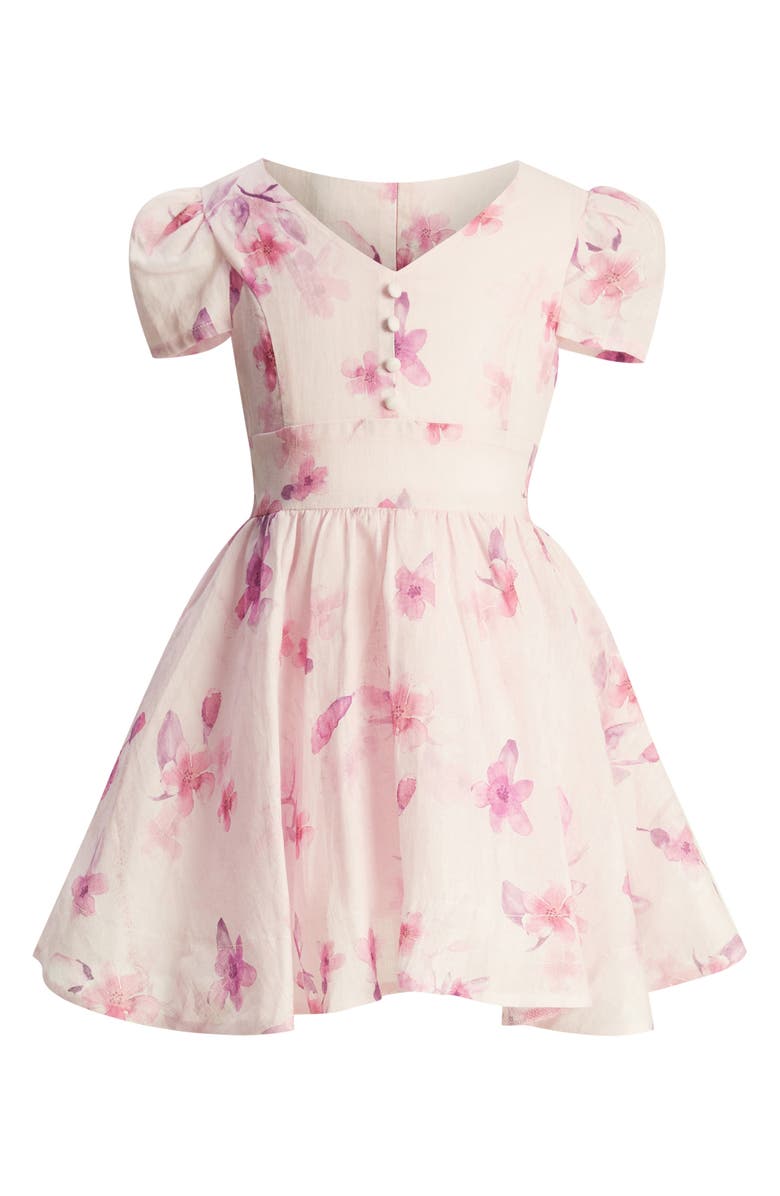 Bardot Junior Sirena Floral Fit & Flare Dress, Main, color,