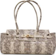 ALDO Latissee Faux Snakeskin Satchel