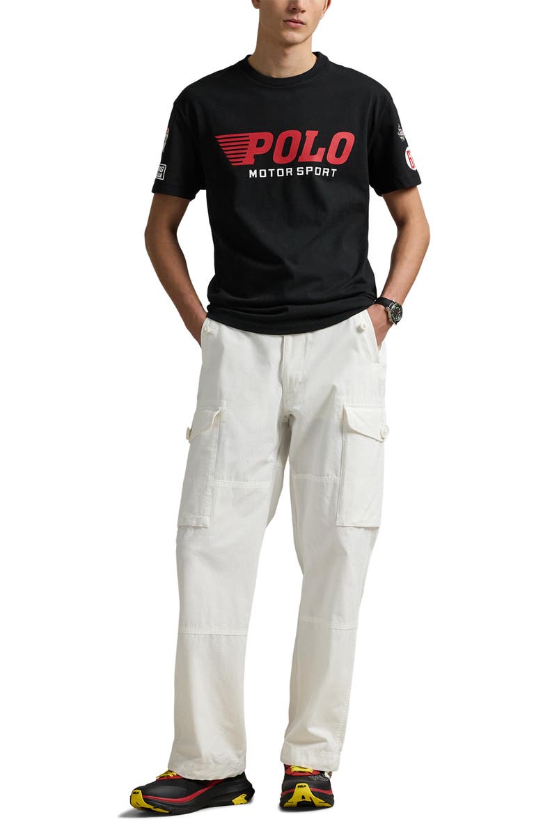 Polo Ralph Lauren Classic Fit Motorsport Graphic T-Shirt, Alternate, color,