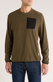 Rainforest Vault Chevron Crewneck Pullover