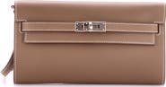 Pre-Owned Hermes Kelly To Go Wallet Evercolor