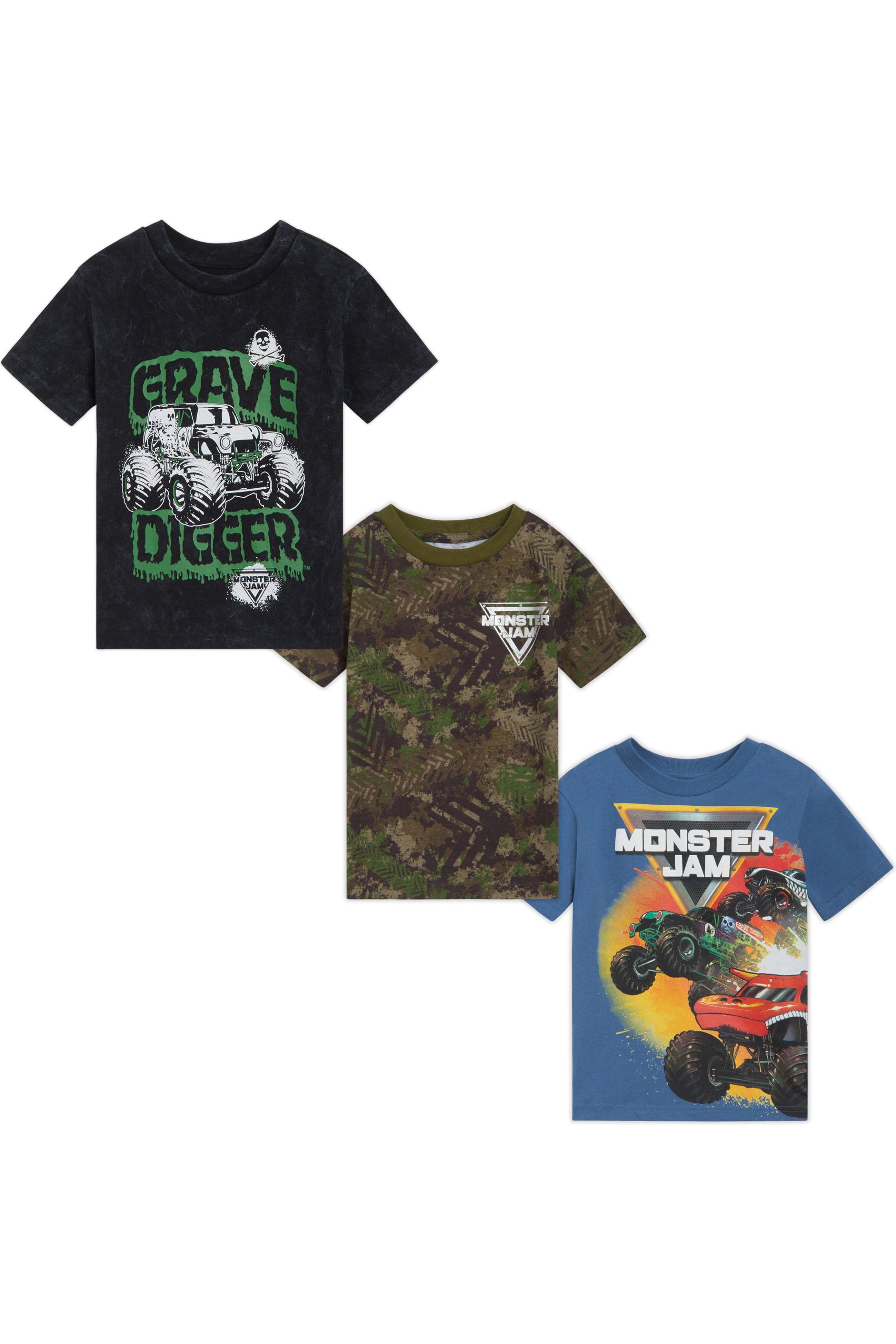 selected Grave Digger Camo Blue