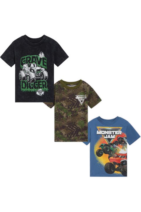 3-Pack Short Sleeve Cotton T-Shirts
