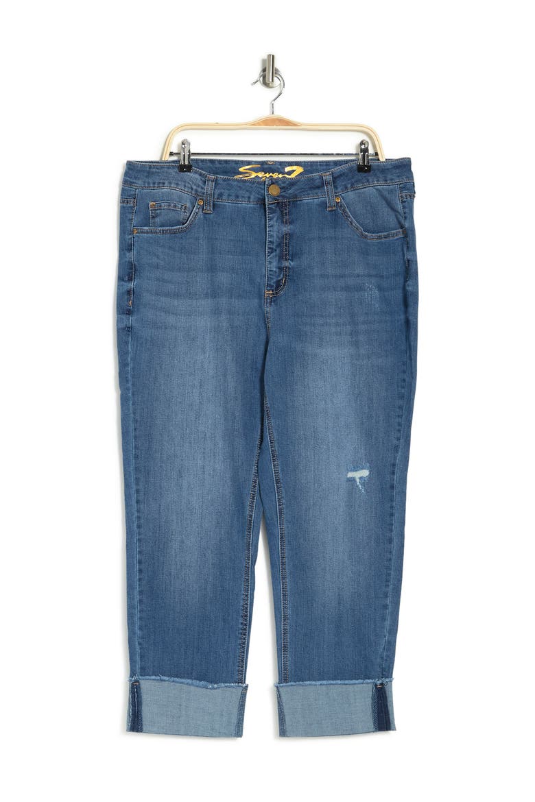 Slim Straight Cuff Denim Jeans, Alternate, color, GLOSS