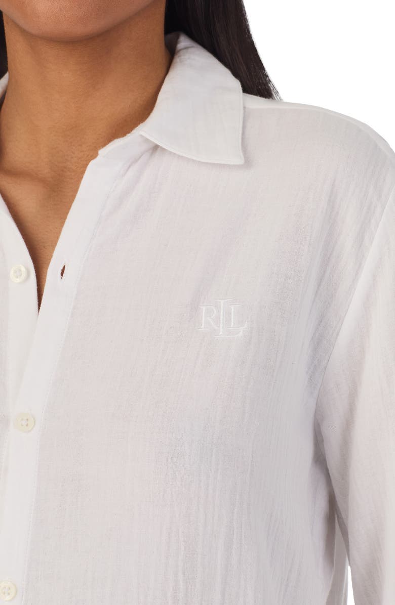 Lauren Ralph Lauren Knit Nightshirt, Alternate, color, 