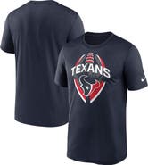 Nike Men's Nike Navy Houston Texans Big & Tall Primetime Legend Icon Performance T-Shirt