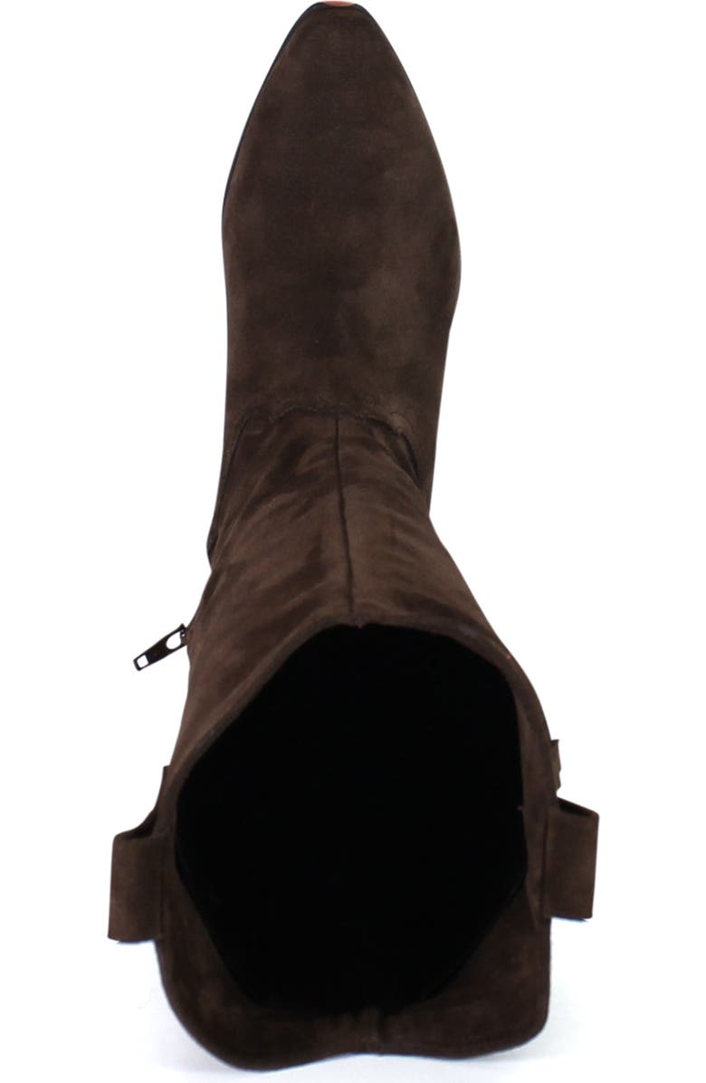 Diba True AME THYST Suede Knee High Boot, Alternate, color, Dark Brown