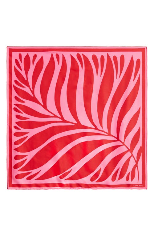 & Other Stories Novalie Satin Scarf In Red