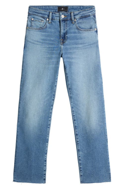 7 For All Mankind Calie Straighnt Cropped Jeans