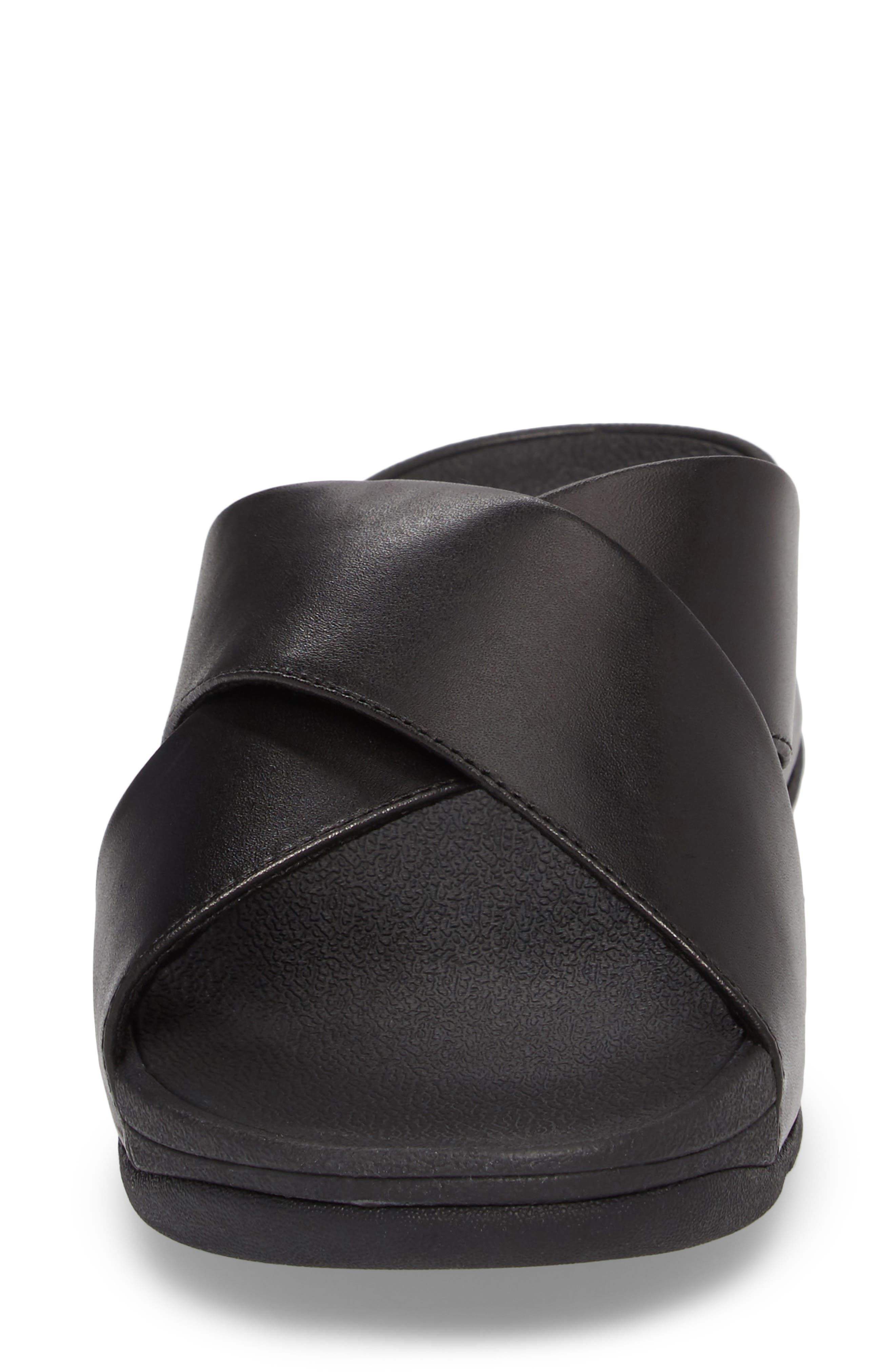 FitFlop Lulu Cross Slide Sandal, Alternate, color, 