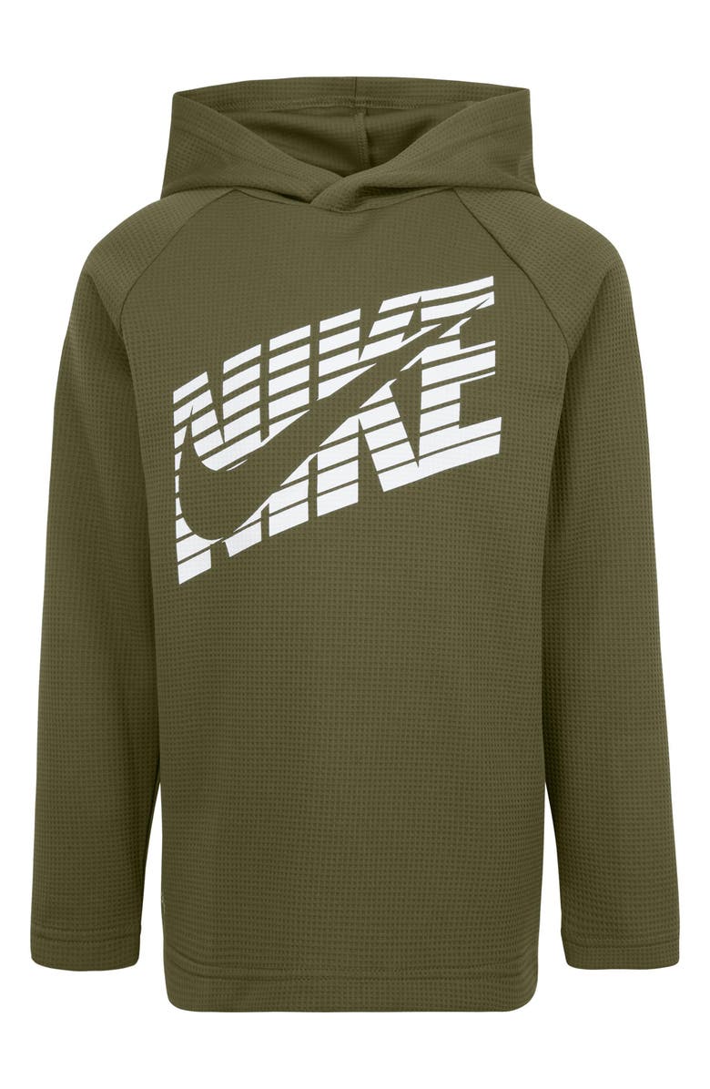 Nike Kids' Dri-FIT Thermal Pullover Hoodie, Main, color,