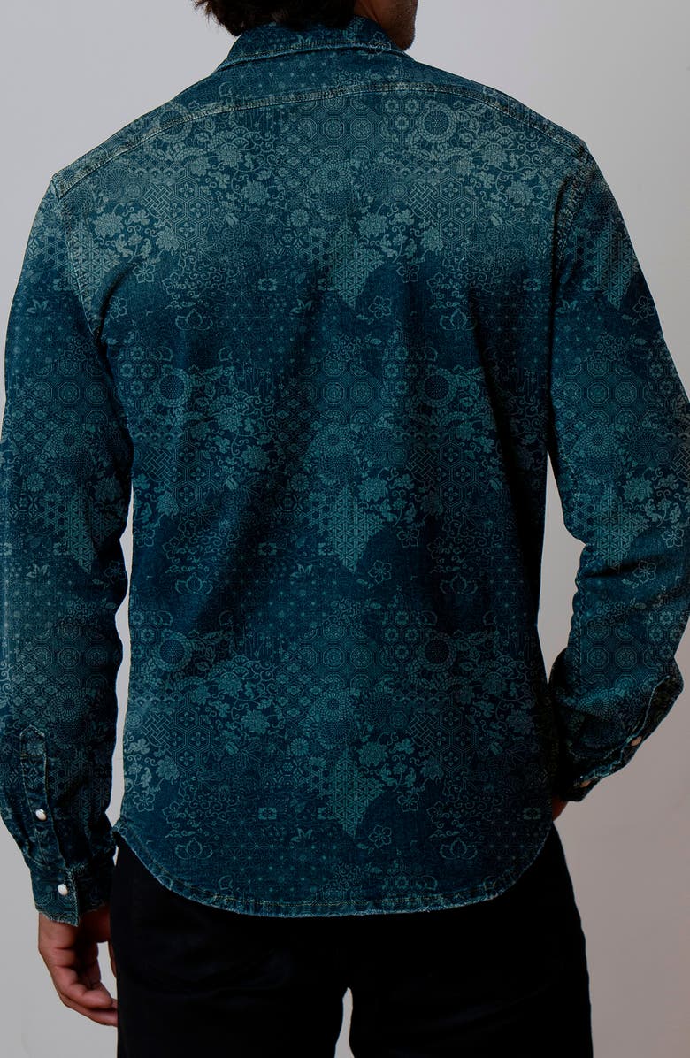 CANYON OF HEROES Monterey Stretch Western Canvas Shirt, Alternate, color,