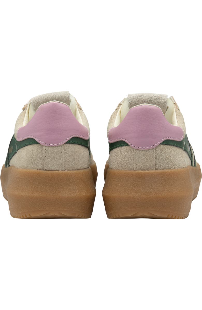 Gola Athena Sneaker, Alternate, color, Bone/ Evergreen/ Candy/ Gum