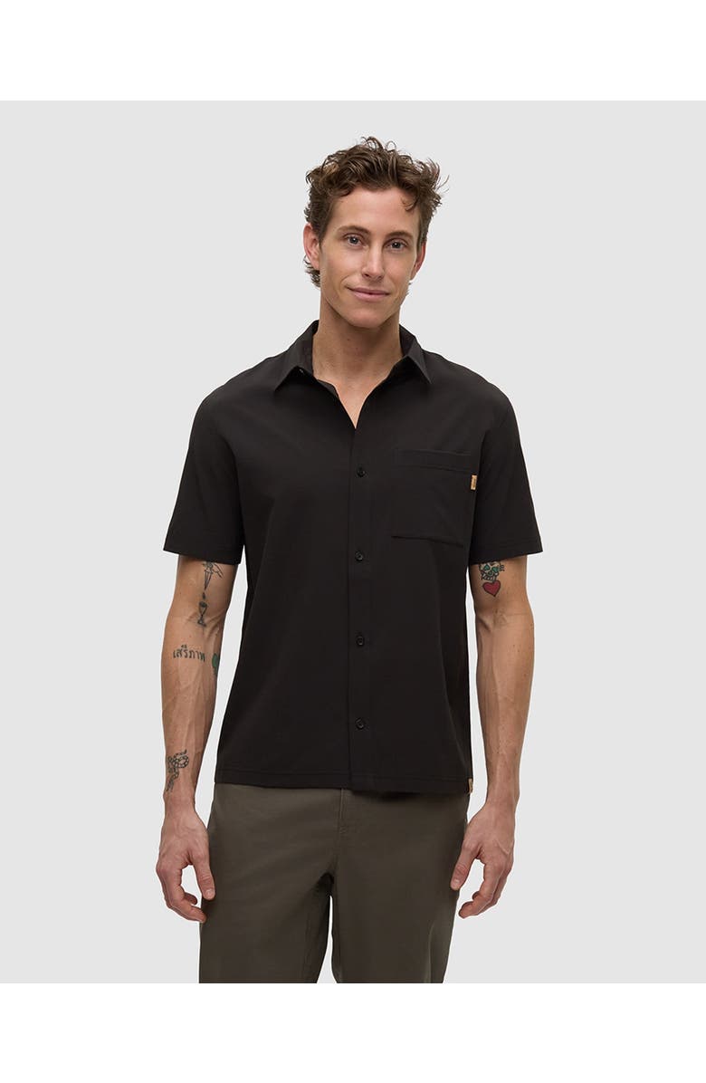 tentree Hurst Shirt, Main, color, Meteorite Black