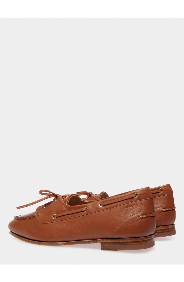 Bally Plume Loafer in Leather, Alternate, color, Brown