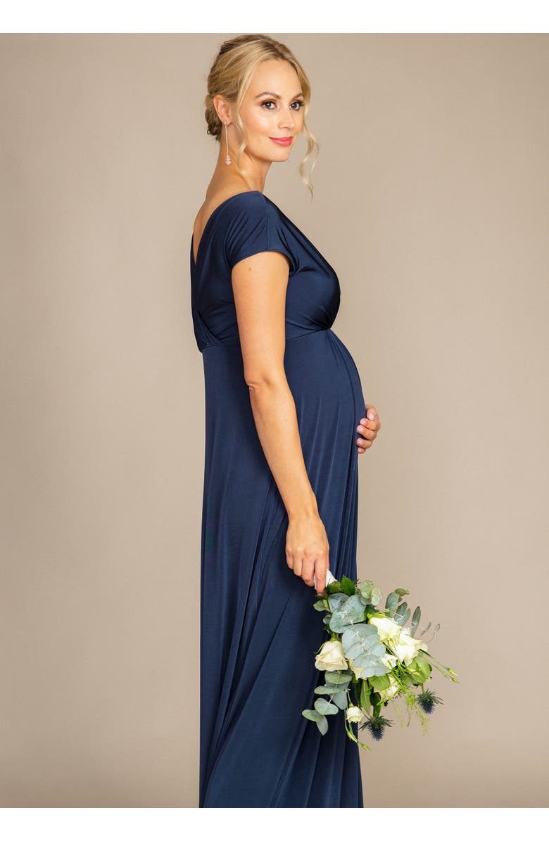 Tiffany Rose Maternity Francesca Maternity Maxi Dress, Alternate, color, Nightshadow Navy
