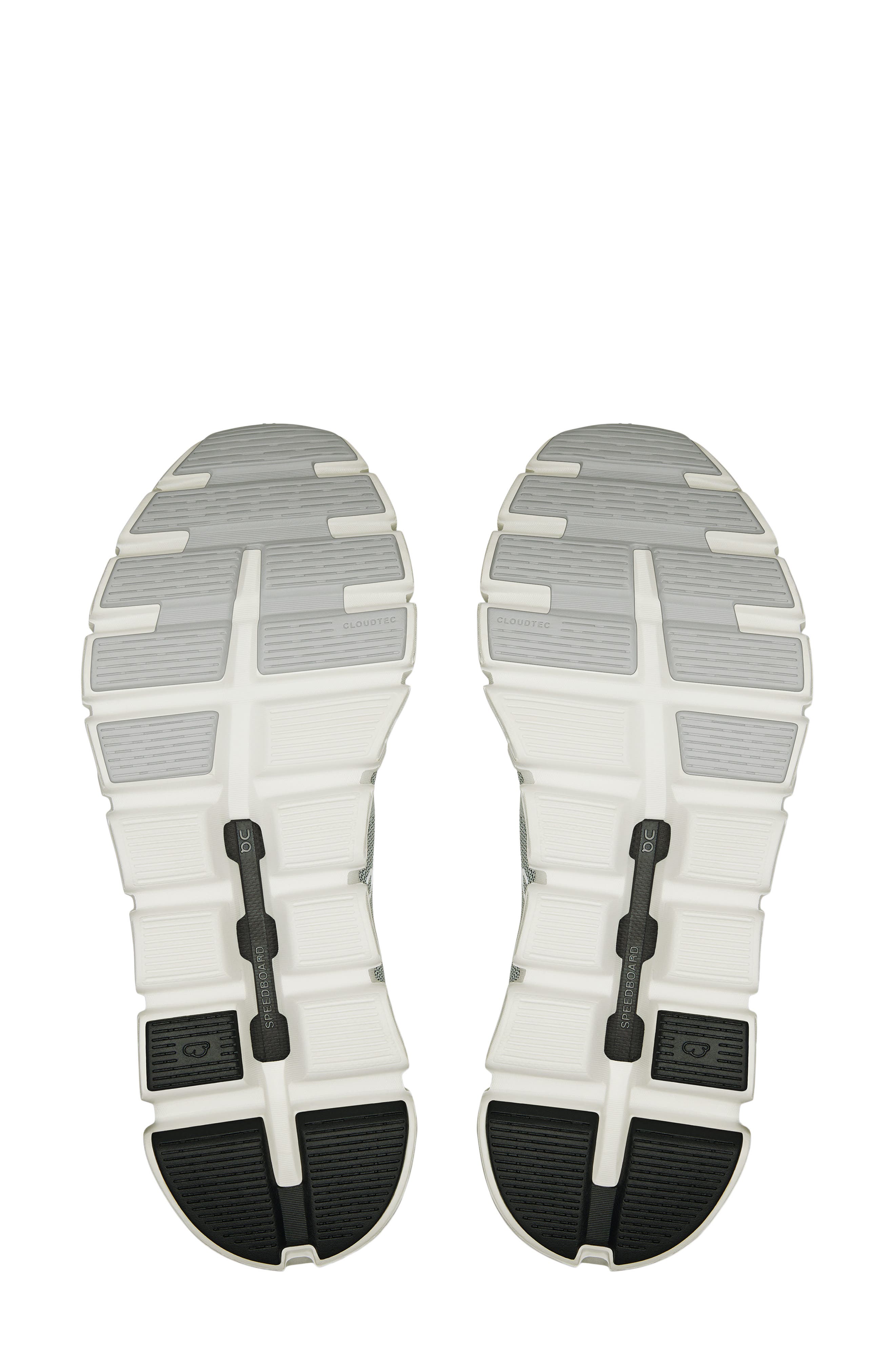 Cloud 6 Versa Sneaker, Alternate, color, WHITE/ BLACK