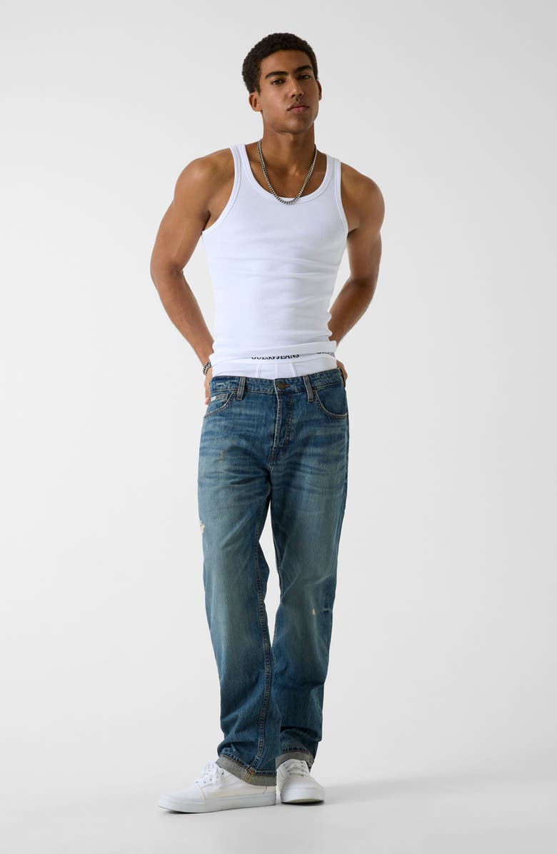 GUESS JEANS G16 Straight Leg Jeans, Alternate, color, 