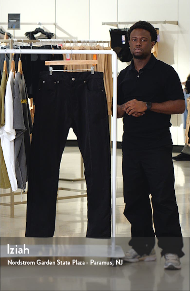 Textured Nylon Five-Pocket Pants, sales video thumbnail