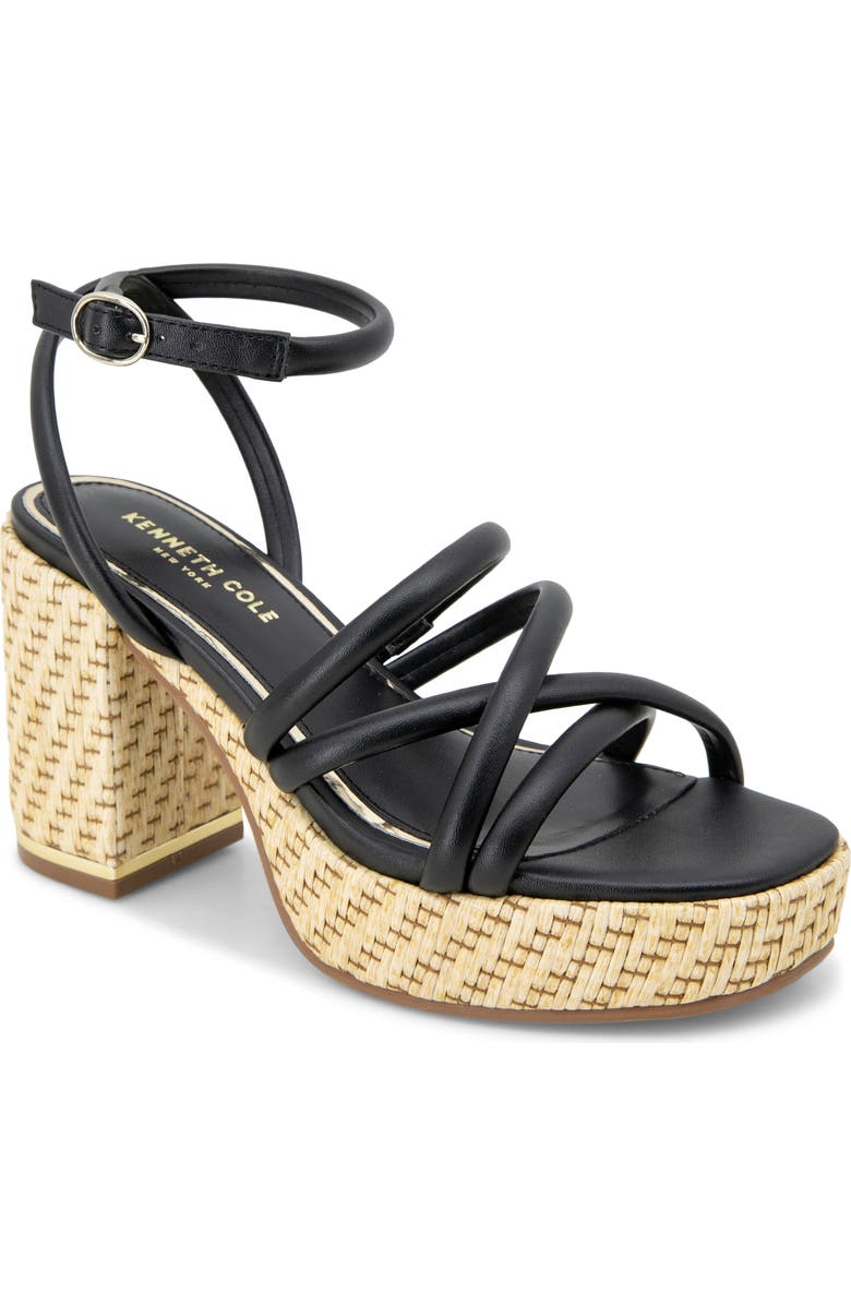 Kenneth Cole New York Daphne Ankle Strap Platform Sandal, Main, color,
