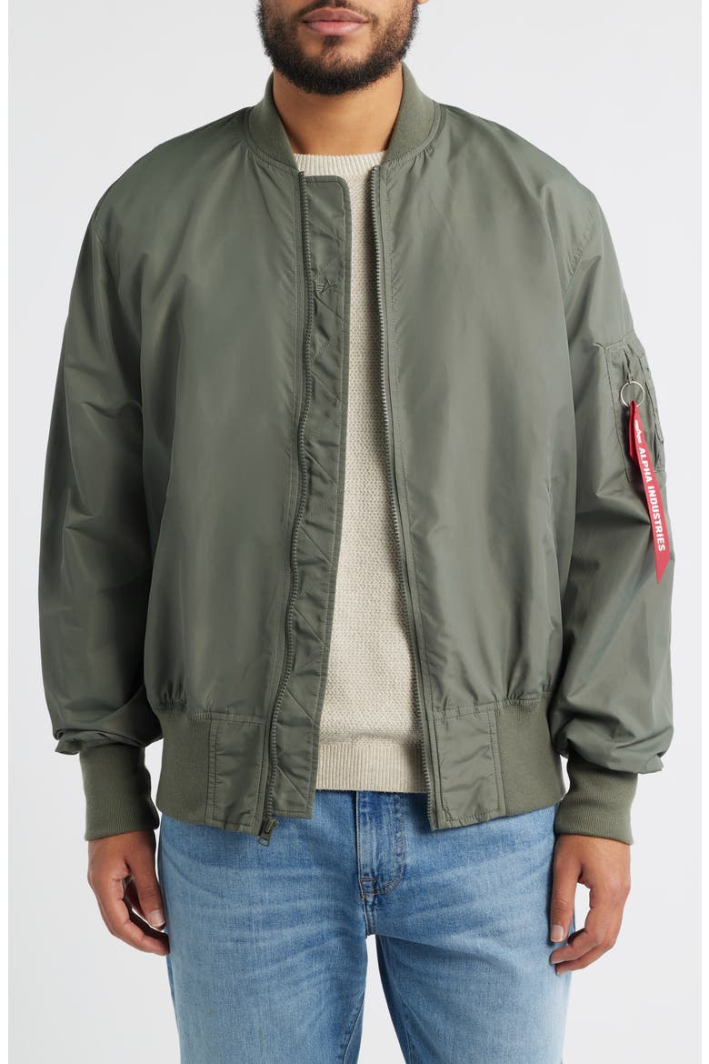 L-2B Hunter Water Resistant Bomber Jacket (Men) | Nordstrom
