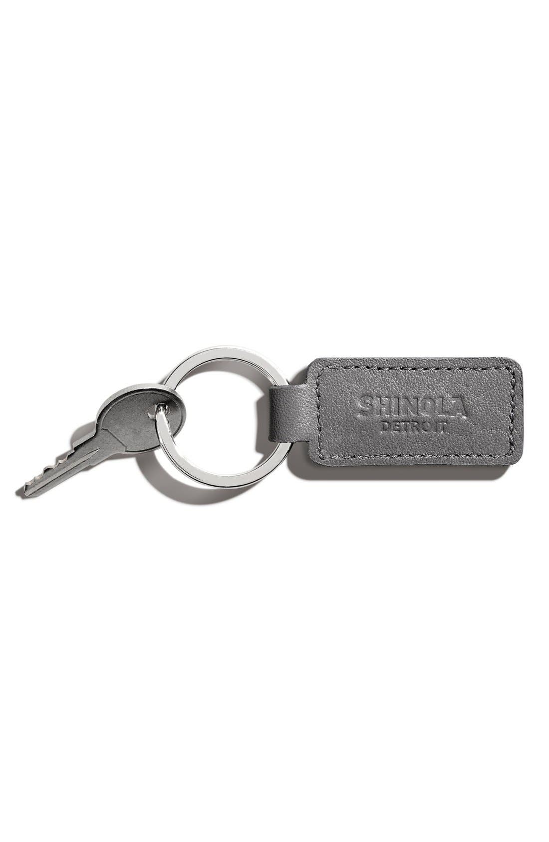 Shinola Lightning Bolt Leather Key Fob (Men) | Nordstromrack