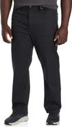 True Nation by DXL Big & Tall Black Loose-Fit Stretch Jeans