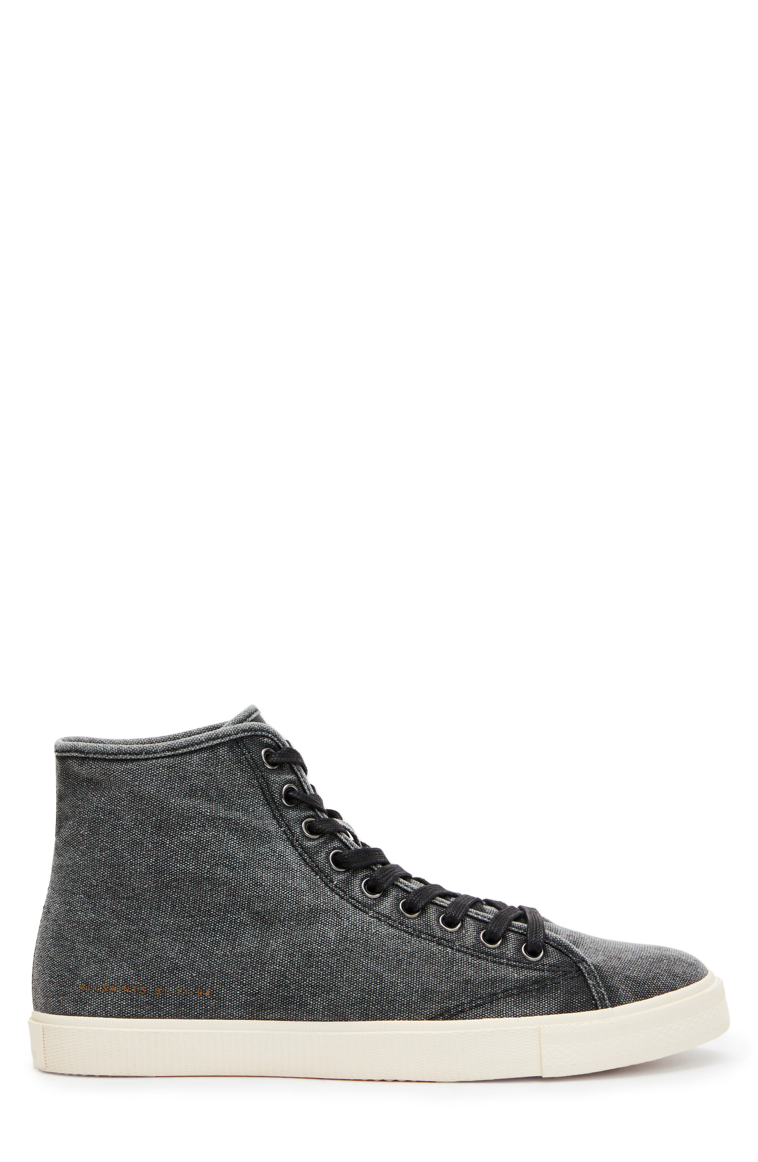 AllSaints Bryce High Top Sneaker, Alternate, color, 