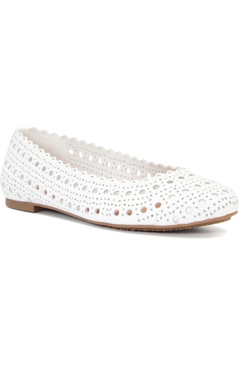 Dune London Harlows Ballet Flat, Main, color,
