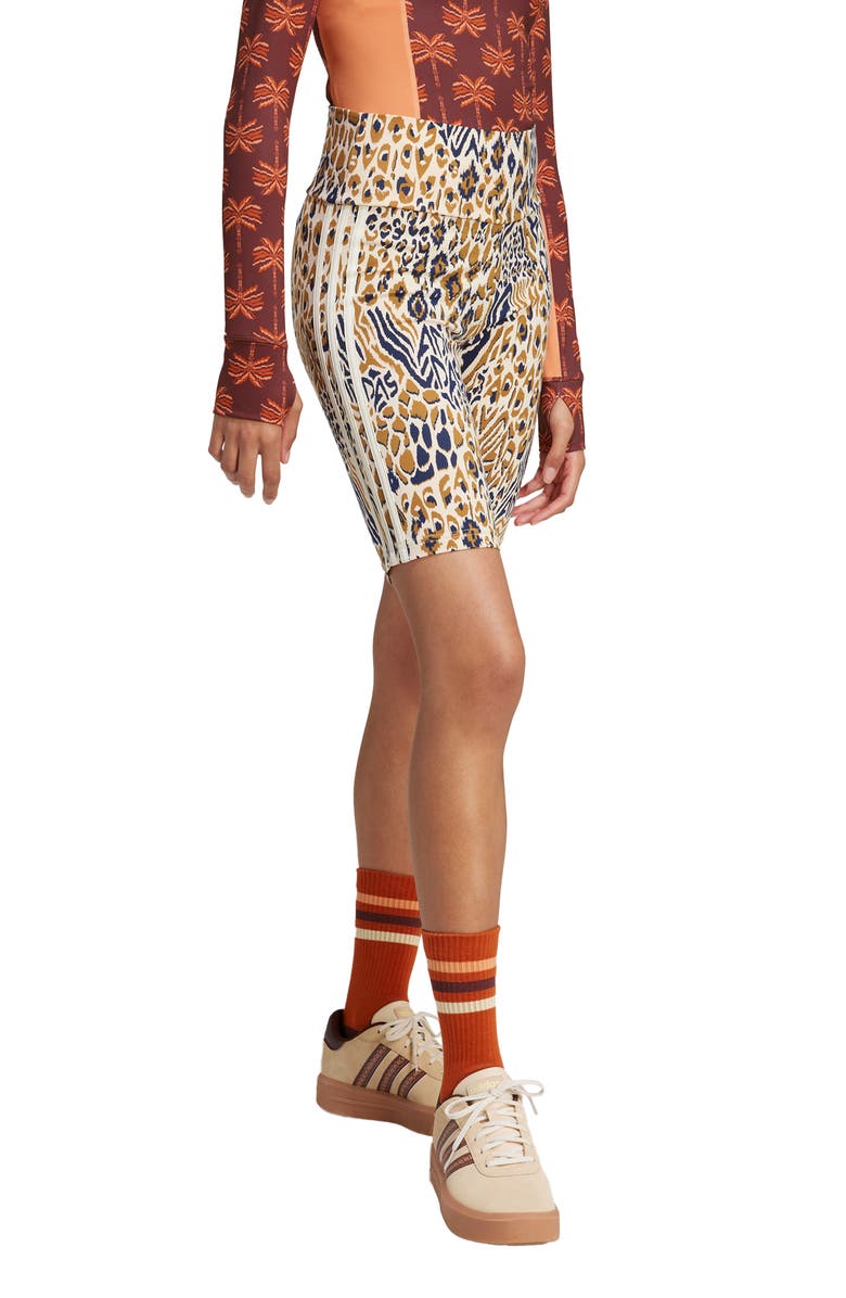 ADIDAS X FARM RIO x FARM Rio Bike Shorts, Alternate, color, 