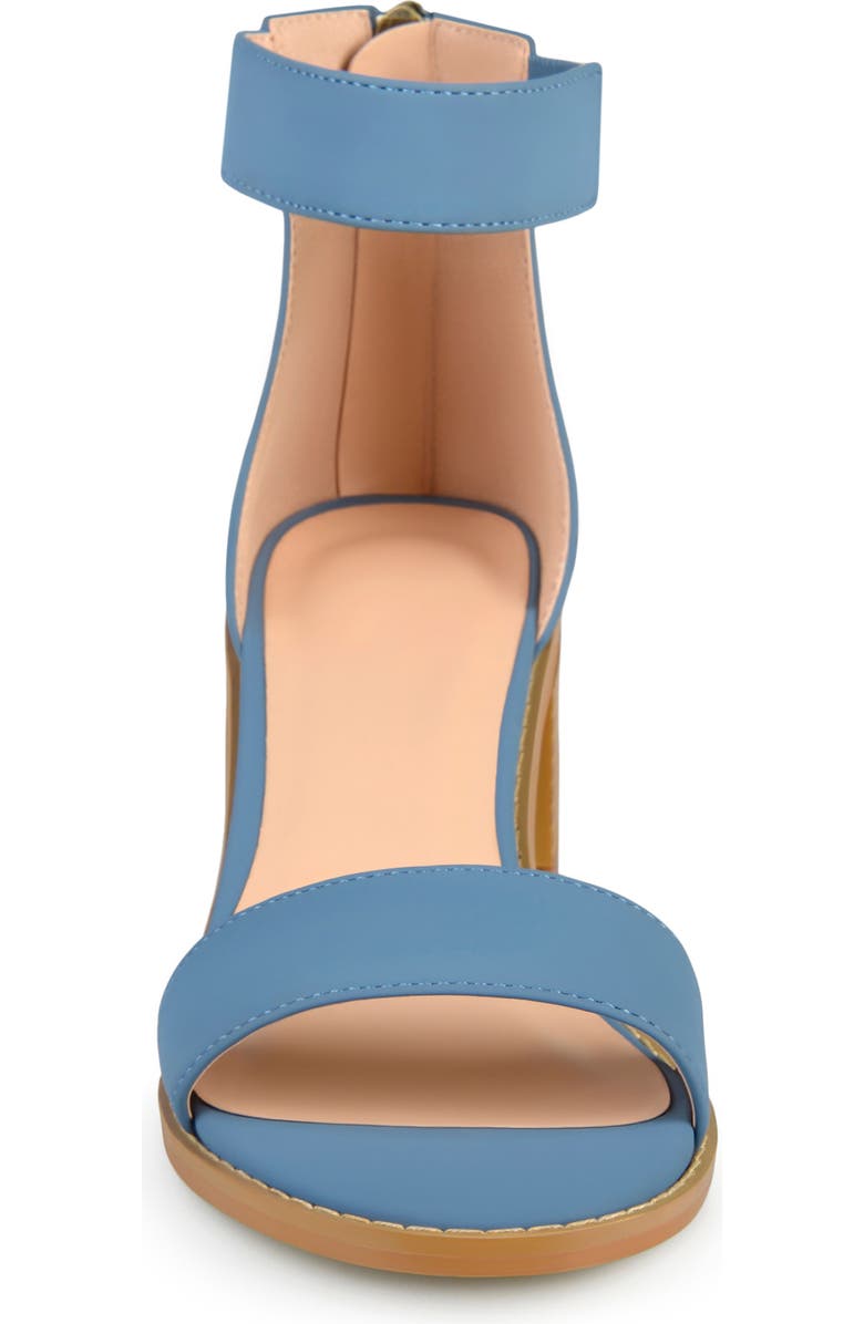 Journee Collection Percy Open Toe Heeled Sandal, Alternate, color, Blue