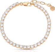 Ettika Single Row Cubic Zirconia Tennis Bracelet