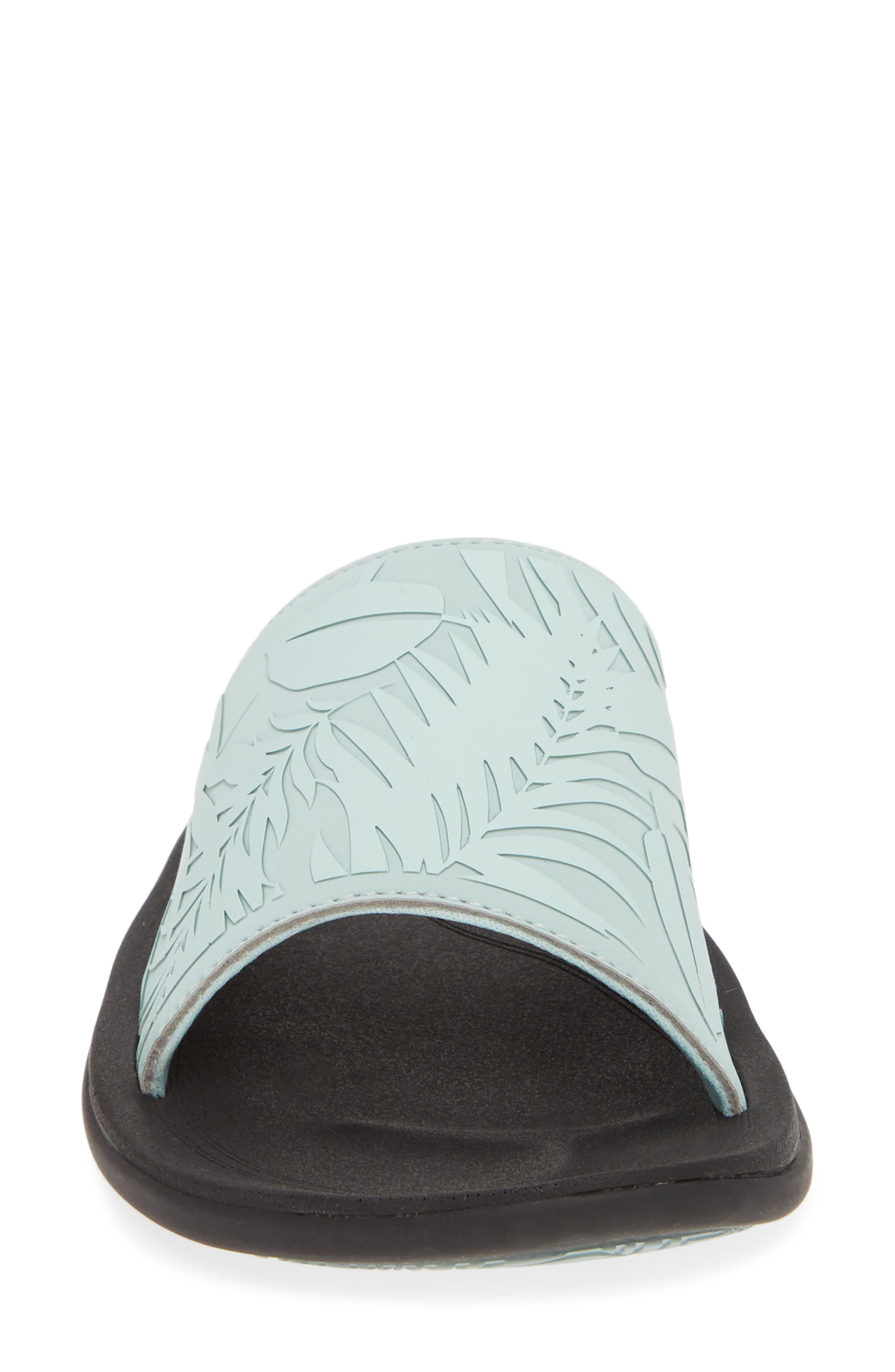 Punua Olu Slide Sandal, Alternate, color, SWELL/ LAU