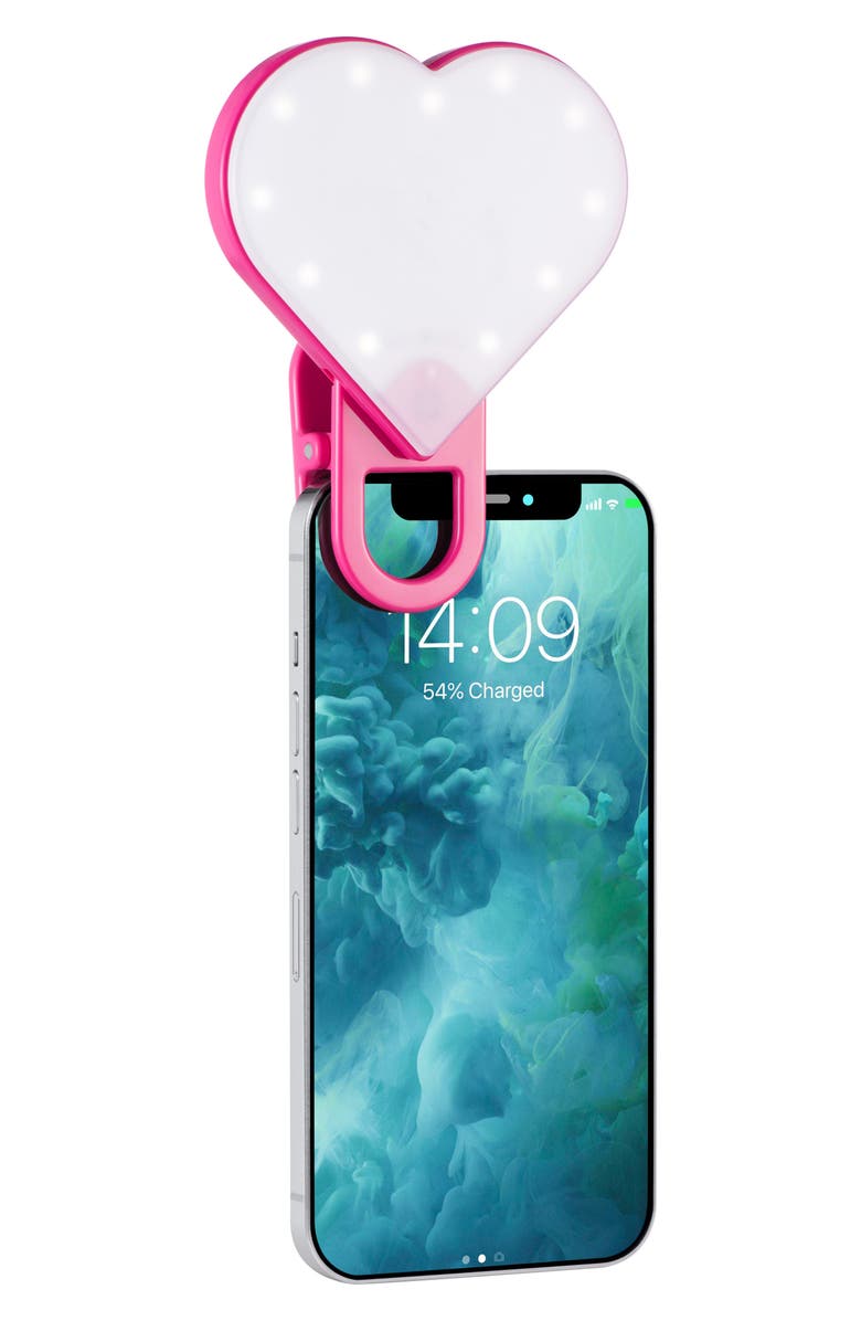 Riki Loves Riki Sweetheart Clip-On LED Selfie Mirror, Alternate, color,
