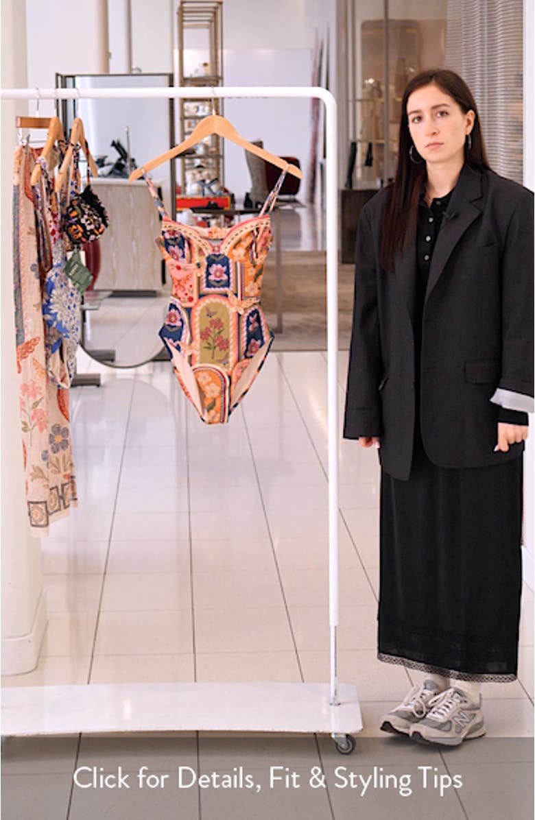 Petra Fiore Underwire One-Piece Swimsuit, sales video thumbnail