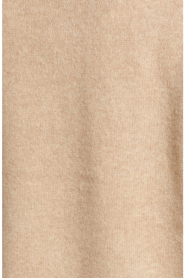 Renee Yak & Wool Blend Maternity Cardigan, Alternate, color, BEIGE
