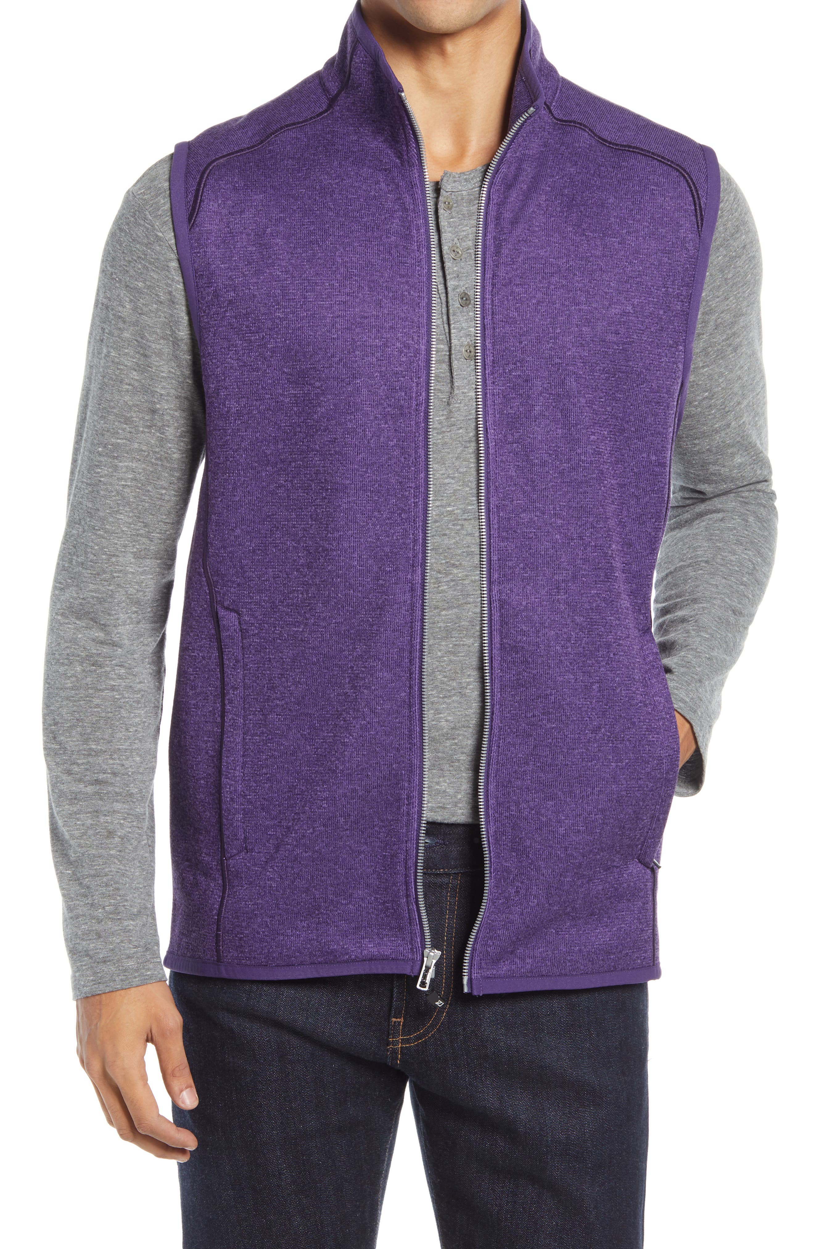 COLLEGE PURPLE HEATHER