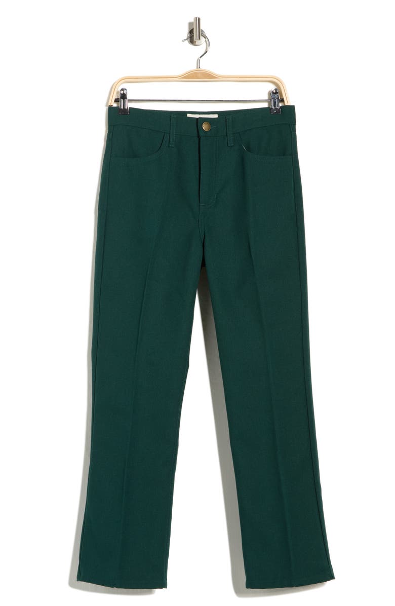 THE GREAT. The Kevin High Waist Ankle Pants, Alternate, color, Pine Bluff