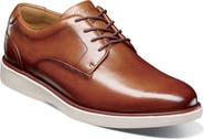 Florsheim Avenue Plain Toe Leather Derby
