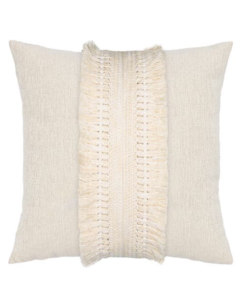 Elaine Smith Column Indoor & Outdoor Woven Accent Pillow In Brown