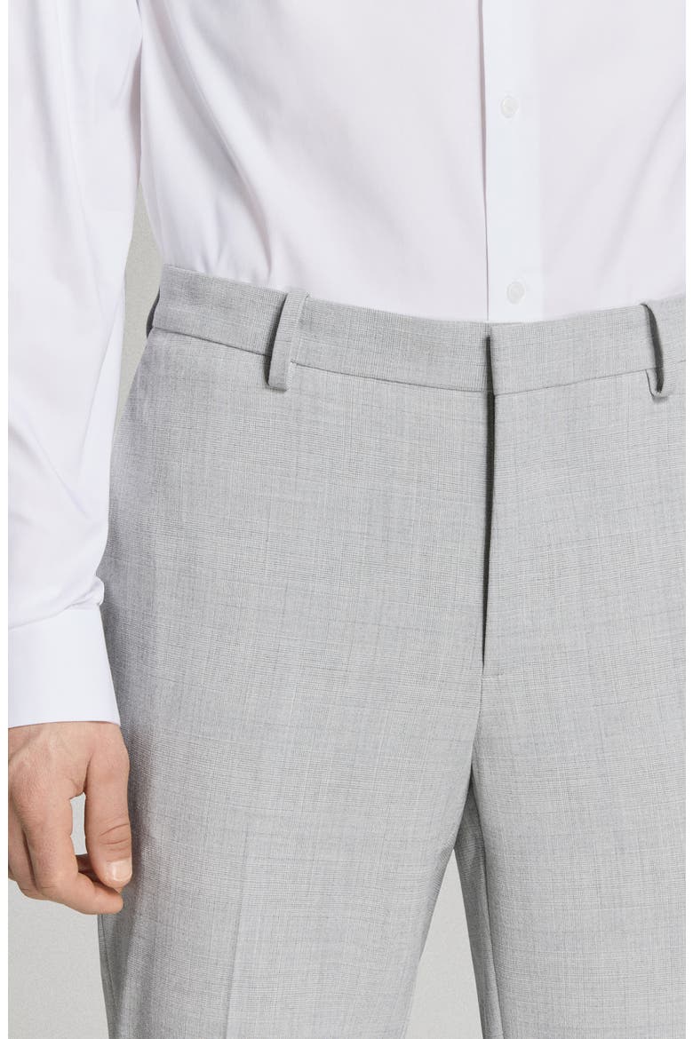 super slim fit dress pants Extra Slim Slate Gray Stretch Cotton Suit Pant