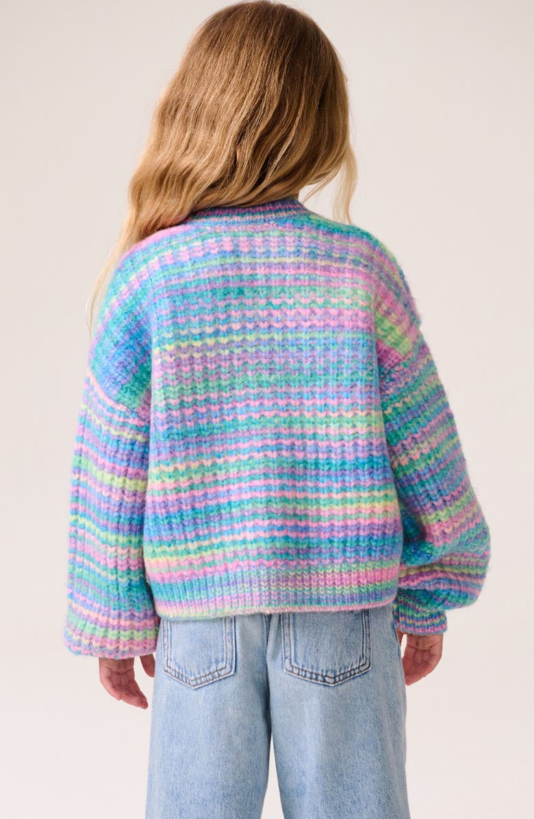 NEXT Kids' Stripe Cardigan, Alternate, color,
