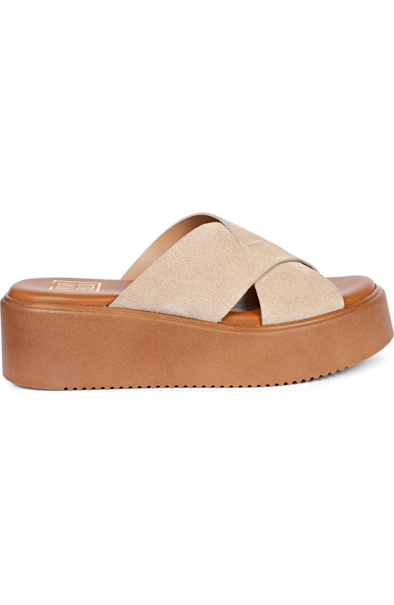 VIVI BLU Yasmin Platform Sandal, Alternate, color, Beige