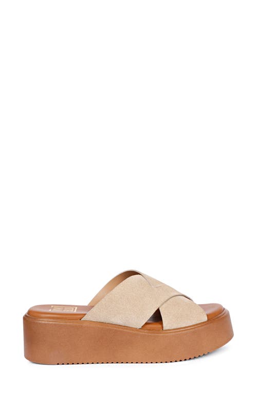 SAINT G VIVI BLU YASMIN PLATFORM SANDAL