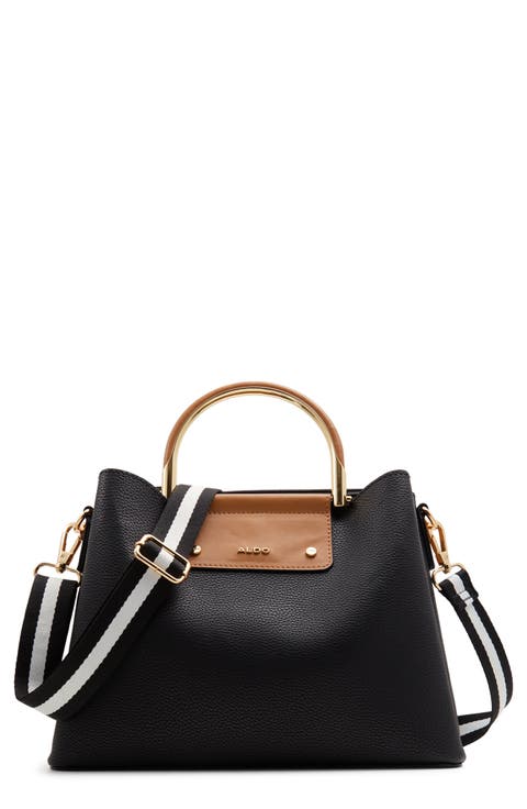 Sloana Faux Leather Crossbody Bag