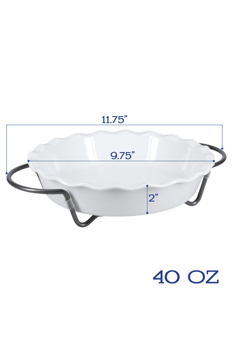 BIA Cordon Bleu Pie Dish & Rack Set, Alternate, color, 