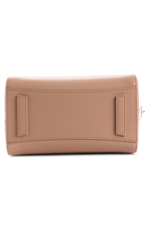 Givenchy Mini Antigona Leather Satchel In Brown