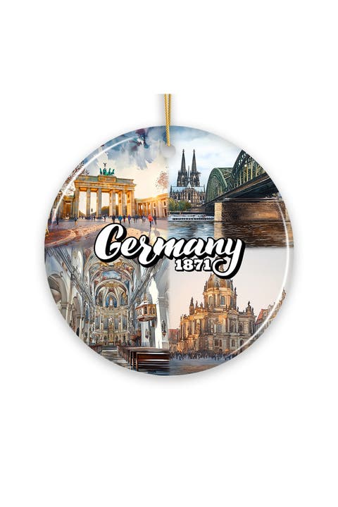 Deutschland Bavarian Landmarks Ornament - Version 2