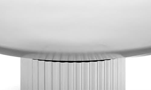Anna New York Striations Fruit Bowl In Silver
