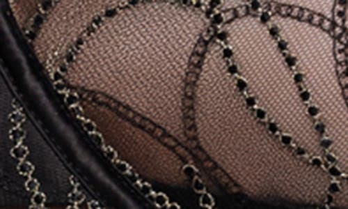 Roma Confidential Beaded Belle Underwire Demi Bra In Multi